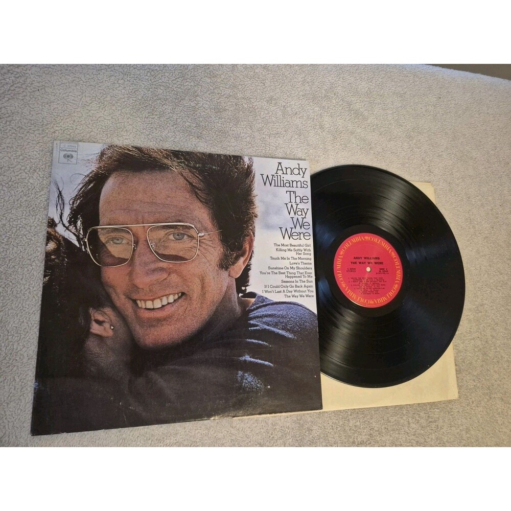 Andy Williams The Way We Were 1974 Columbia Records VINYL LP pop vocal Mike Curb